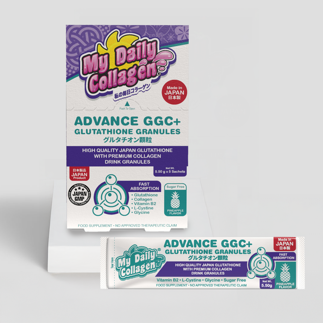 My Daily Collagen Advance GGC+ (5 sachets/box) Glutathione, Glycine, Cysteine Granules