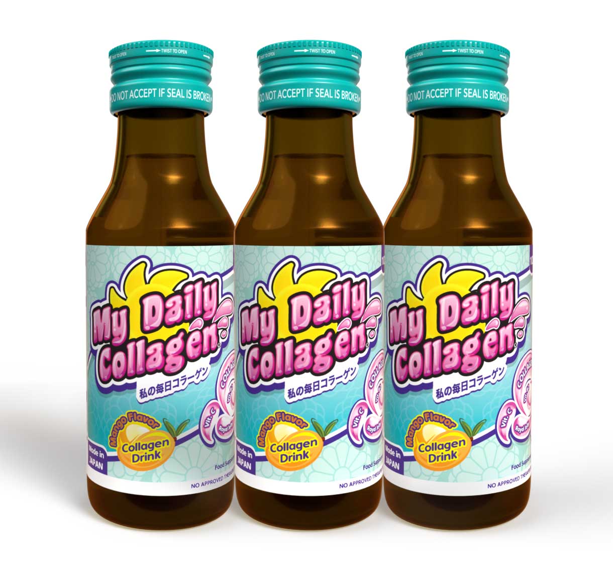 My Daily Collagen Drink - 1 retail box (3 x 100ml bottle)