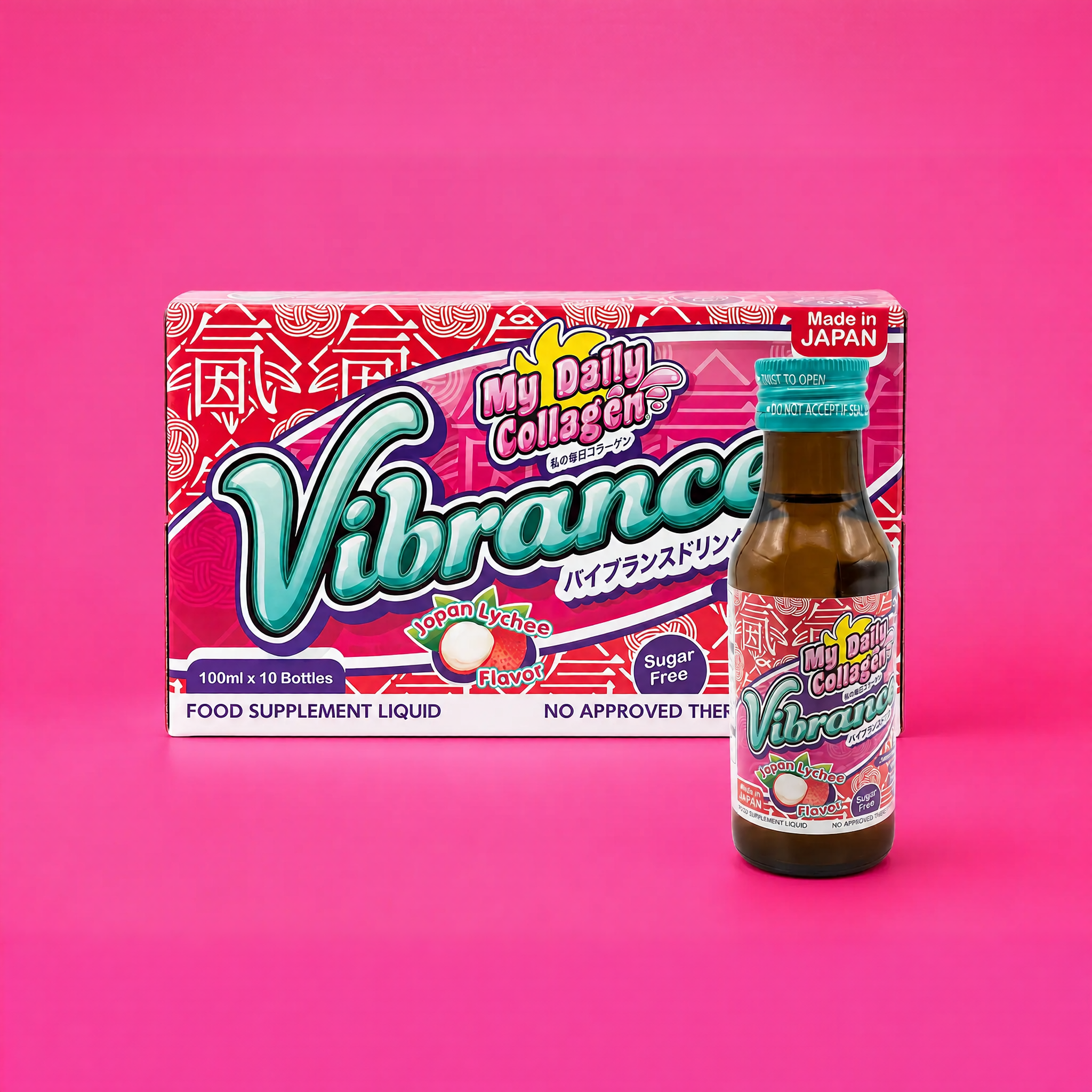 My Daily Collagen Vibrance Drink - 1 retail box (10 x 100ml bottle)