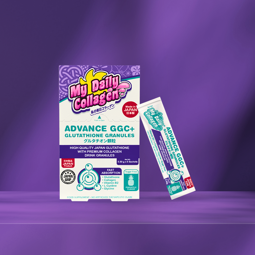 My Daily Collagen Advance GGC+ (5 sachets/box) Glutathione, Glycine, Cysteine Granules