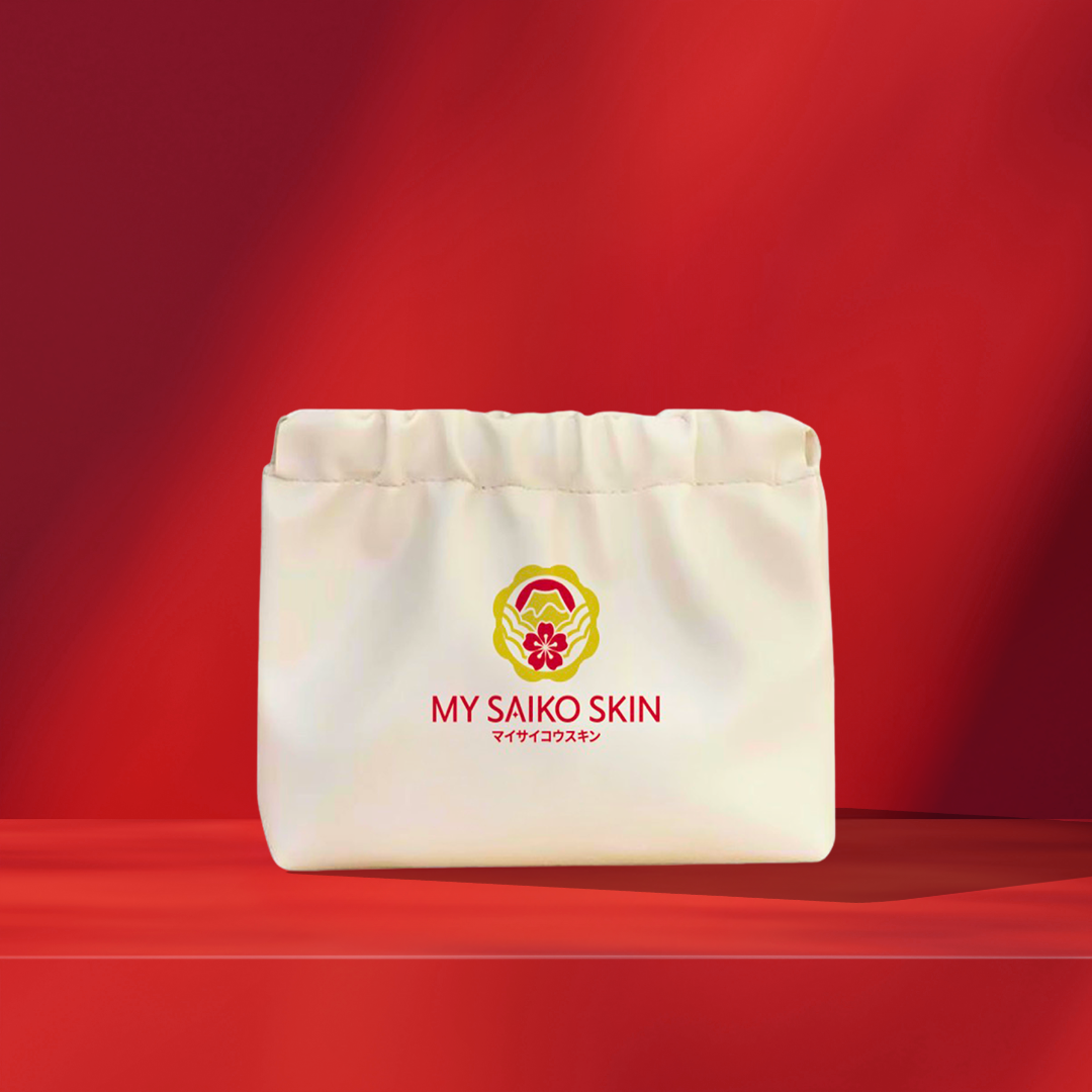 Pleated Cosmetic Bag