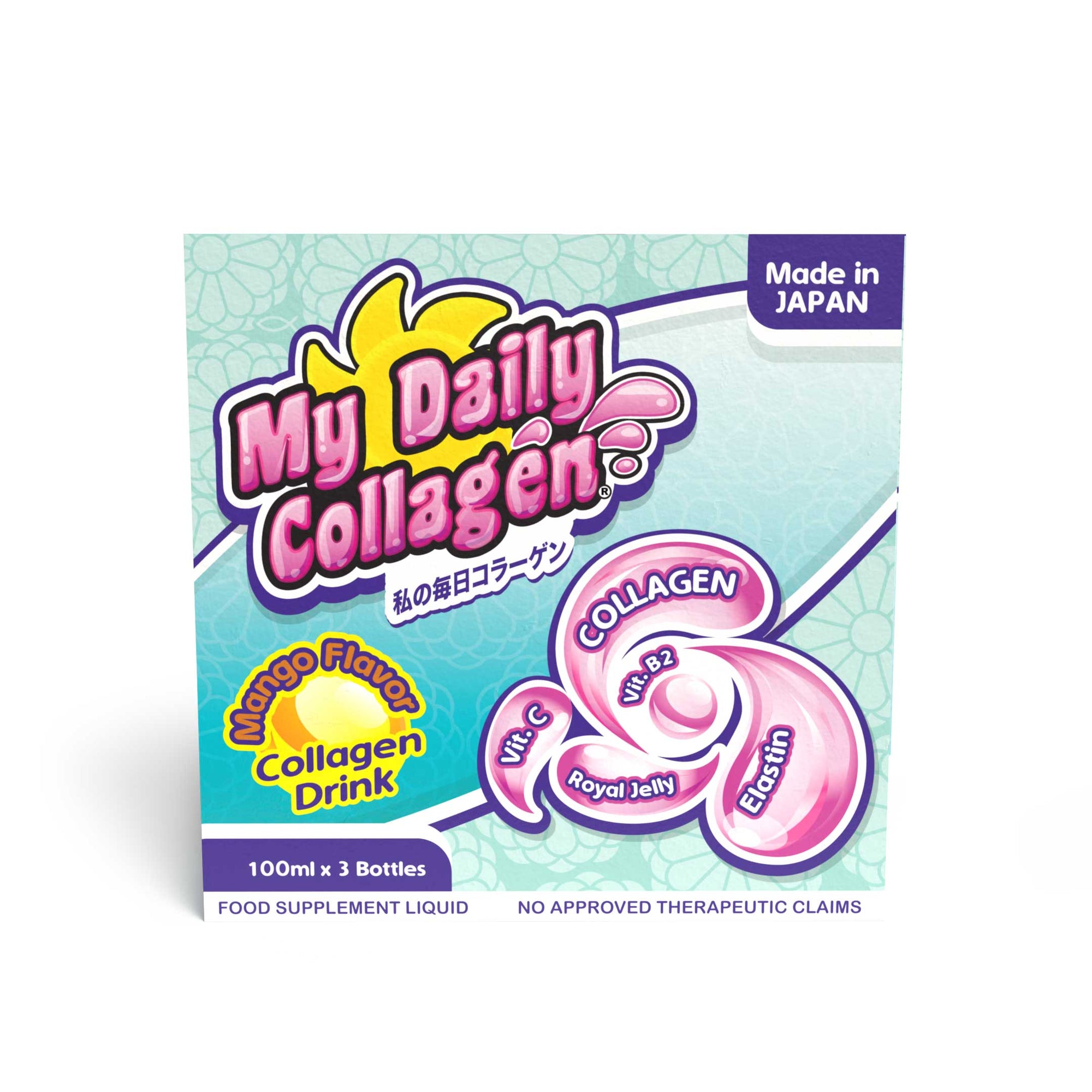 My Daily Collagen Drink - 1 retail box (3 x 100ml bottle)