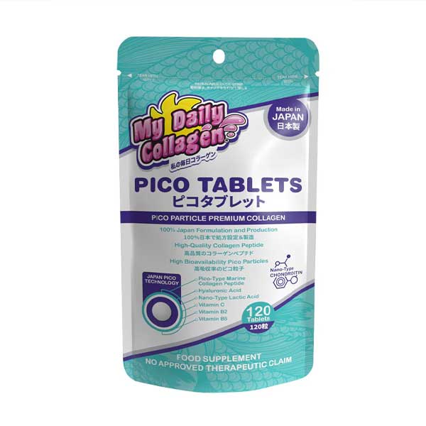 My Daily Collagen Bundle C - 3 retail box of drinks (10 x 100ml bottle) + 2 pouches of Pico Tablets